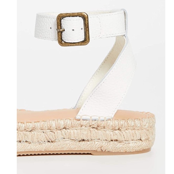 Soludos NWT!☀️ Cadiz Espadrille Sandal in White - Picture 3 of 8